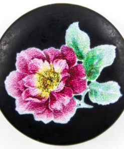 Пуговица Pink flower (розовый цветок) 24 L (15 мм) 317/5