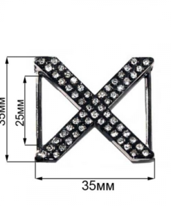 Пряжка металлическая CKB 5691 цв.черный никель
